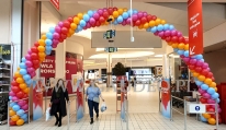 łuk balonowy w Auchan Bronowice.