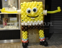 Balonowy SpoongBob.