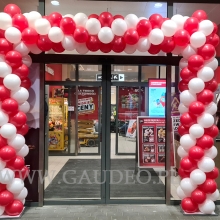 Brama balonowa - Kaufland Toruń.